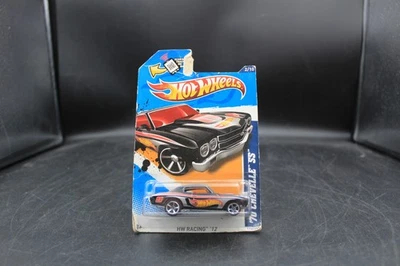 Hot Wheels HW Racing '12 2/10 (2011) Blue '70 Chevelle SS Car 172/247 - Image 1 of 4