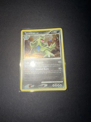 Pokemon TCG: 2007 Mysterious Treasures Tyranitar 17/123 Holo Rare LP+ - Image 1 of 4