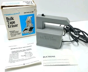Radio Shack realistischer Bulk Magnetband Radierer 44-232 Spule Kassette 8 Spur - Bild 1 von 16