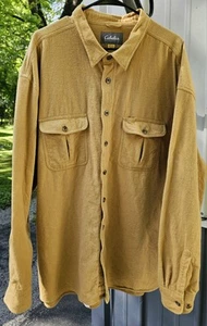 Cabela's Men's Long Sleeve Button-Up Shirt 3XL/Tall 100% Cotton - Picture 1 of 10