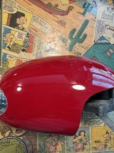 Passenger Right Side View Door Mirror Power Red Fits 03-09 BEETLE - Picture 1 of 7