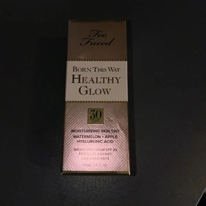 Too Faced Born This Way Healthy Glow Skin Tint Moisturising Foundation Nude BNIB - Picture 1 of 2