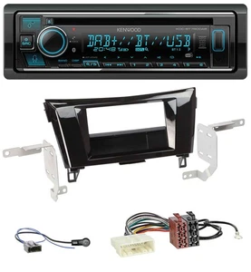 Kenwood MP3 Bluetooth DAB USB CD Autoradio für Nissan Qashqai X-Trail ab 2014 - Bild 1 von 8