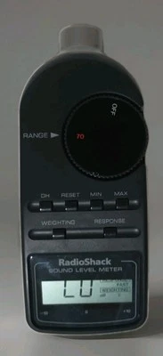 Radio Shack Digital Sound Level Meter 33-2055 w/Pouch &Instruction Tested Works - Image 1 of 4