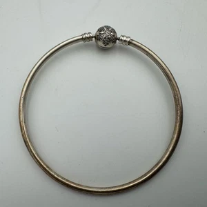 Pulsera Brazalete PANDORA “Única Como Tú” Edición Limitada - 925 - 21 cm - Imagen 1 de 5