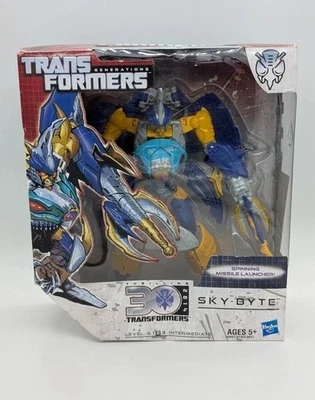 Transformers Generations SKY-BYTE Predacon Thrilling 30th Anniv.  2014 NEW! - Image 1 of 4