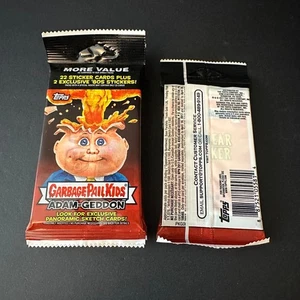2017 Adam-Geddon Garbage Pail Kids Fat Pack (22 Cards+ 2 exclusives!) - Picture 1 of 2