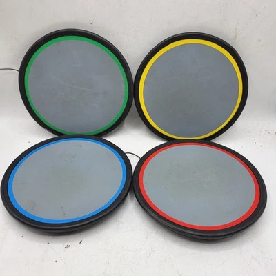 SET of 4 Rock Band Rockband Harmonix Drum Pads PlayStation PS2 PS3 Xbox 360 Wii - Image 1 of 4