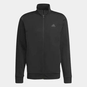 NUEVA Chaqueta Adidas Essentials Calentamiento 3 Rayas Track Top Para Hombre Talla XL - Imagen 1 de 6