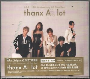 AAA 15th Anniversary All time Best Thanx AAA lot (2020) 4-CD & 57p BOOKLET NEW