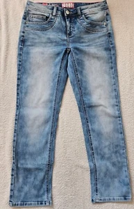 STREER ONE Damen Jeans 7/8 Slim fit Gr, 36/38 Hell-Bleached - Bild 1 von 4