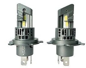 Set LED H4/H19 Enchufe And Juego 10000 Lumen 6000K para Fiat (176) 1.4 Turbo Gt - Imagen 1 de 2