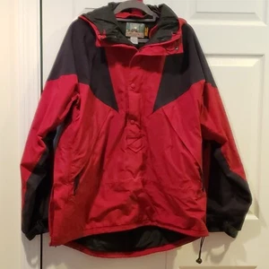 Eastern Mountain Sports EMS Goretex Jacket Mens XL Red Parka Waterproof Winter - Picture 1 of 24