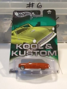 Hot Wheels Kool & Kustom '49 Merc Convertible w/Real Riders-1:64 Diecast - Picture 1 of 5