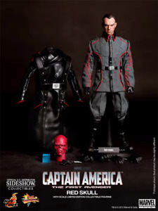 RED SKULL 1/6 Scale Figure Hot Toys MMS167 Captain America: The First Avenger