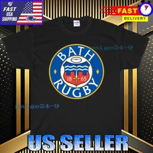 NEW SHIRT BATH RUGBY LOGO T-SHIRT FUNNY AMERICAN USA UNISEX TEE SIZE S-5XL - Picture 1 of 6