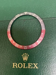authentic Rolex GMT Master 40mm Coke Bezel insert fadded 16710 R - Picture 1 of 17