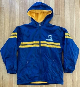 NFL LICENSED LINED HOODED JACKET - SAN DIEGO CHARGERS - YOUTH LARGE 14-16 - Picture 1 of 6