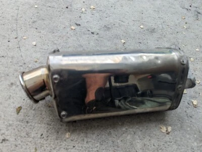 04-05 Suzuki GSXR 600 GSXR600 Exhaust Pipe Tube Muffler Silencer Yoshimura #160 - Image 1 of 4