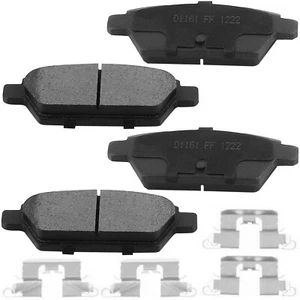 4PCS Rear Ceramic Brake Pad D1161 for Ford Fusion Lincoln Mkz Zephyr Mazda 6 H09 - Bild 1 von 5