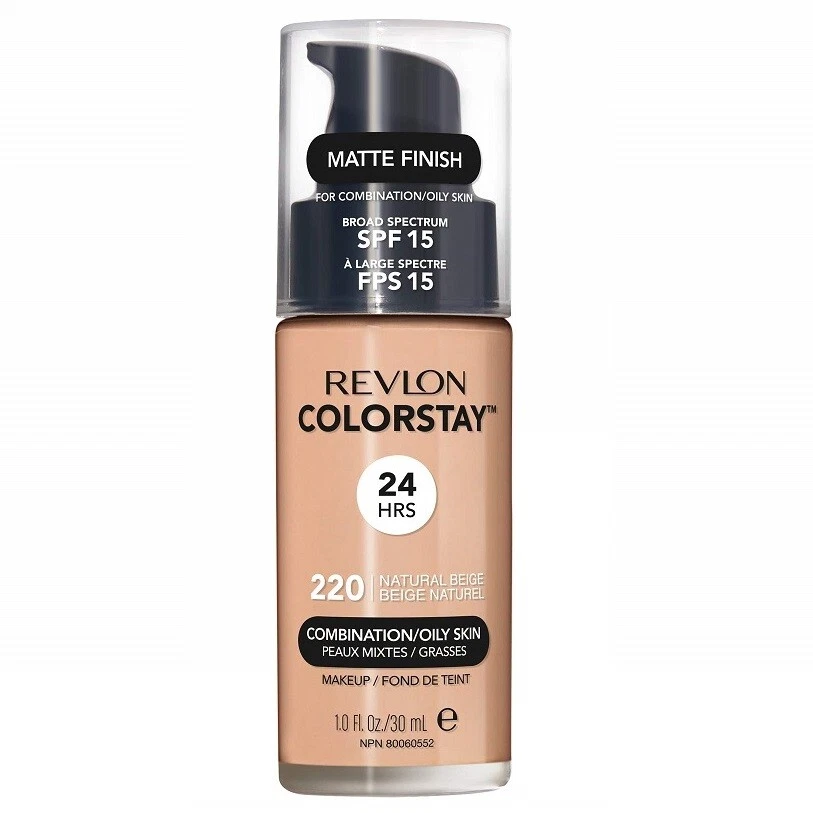 Revlon ColorStay Foundation Mischhaut SPF15 220 Natural Beige 30ml - Bild 1 von 1