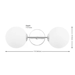 Safavieh HYMN 2 LT 17.5" WALL SCONCE, Reduced Price 2172735202 SCN4137B - Picture 1 of 5