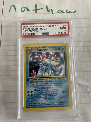 feraligatr holo 4/111 psa 9 - Image 1 of 4