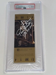 Jim Plunkett Signed REPLICA Ticket 81 Super Bowl 15 SB XV MVP PSA/DNA Slabbed - Picture 1 of 4