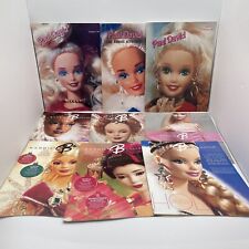 Lot of 9 1990s &2000s Barbie Collectors Magazine & Paul David Catalogs