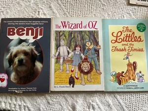 The Littles, Benji, Wizard Of Oz Paperback Book Lot - Picture 1 of 10