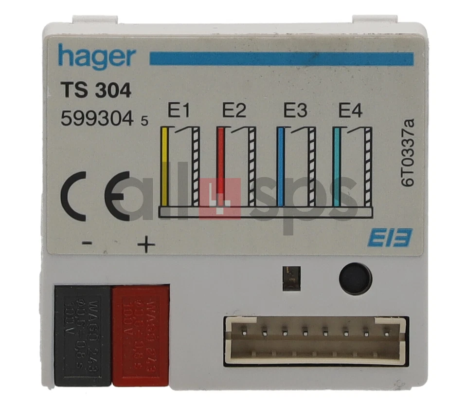 HAGER TEBIS EINGANGSMODUL 599304 - TS304 (USED) - Image 1 of 1