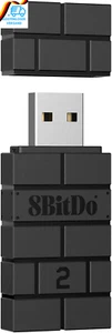 8Bitdo Wireless USB Adapter 2, Bluetooth, PC, PS Classic, Android, Macos, Raspbe - Bild 1 von 12