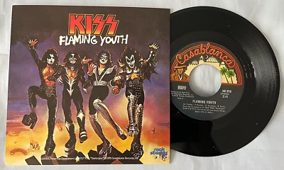 KISS "Flaming Youth" 2012 Singles Box Set picture sleeve Destroyer Vinyl New Foto 1 de 3