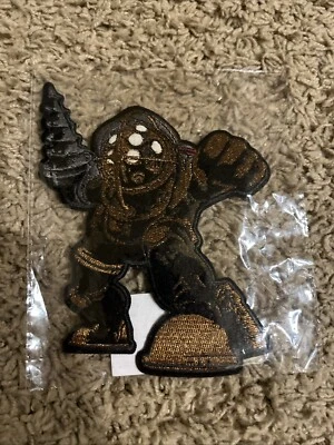 NEW BioShock 6" BIG DADDY Iron-On Patch Loot Crate Exclusive 2016 Embroidered - Image 1 of 2