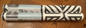 A-STREET PRINTS  Fine Non-Woven Wallpaper ( LOT OF 2 ROLLS ) Black & White - Picture 1 of 9