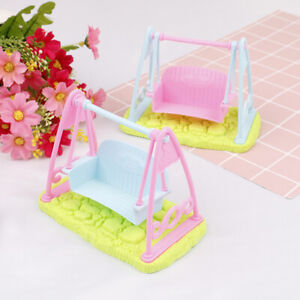Swing Set For Doll Girl Doll Toy House Furniture Accessori ZS
