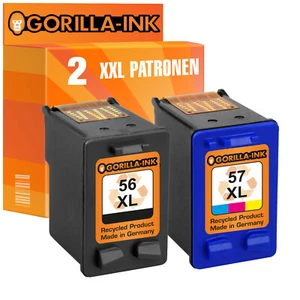 2 für HP 56 & 57 PSC1210 PSC1215 PSC1315 PSC1350 PSC2210 Deskjet 5150 5550 5650 - Bild 1 von 2