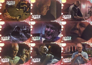 DEXTER TEMPORADA 4 2012 TRINITY'S KILL M.O. JUEGO DE TARJETAS DE INSERCIÓN D4:TM:1 - D4:TM:9 - Imagen 1 de 1