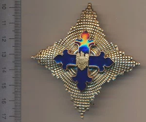 ROMANIA Order medal Romanian MIHAI VITEAZUL Grand CROSS Officer Breast Plate WAR - Picture 1 of 6