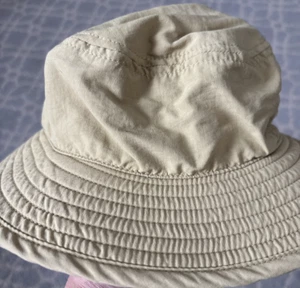 Patagonia Bucket Hat Kids Size Medium Khaki Sun Hat - Picture 1 of 6