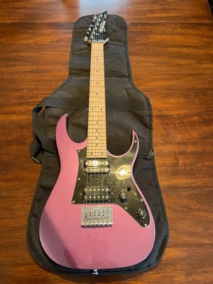 Ibanez miKro GRGM21M 3/4 size 6-string electric guitar metallic purple w/gig bag - Image 1 of 2