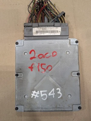 2000 Ford F150 F-150 ecm ecu computer YL3F-12A650-MC  **Tested** - Image 1 of 2