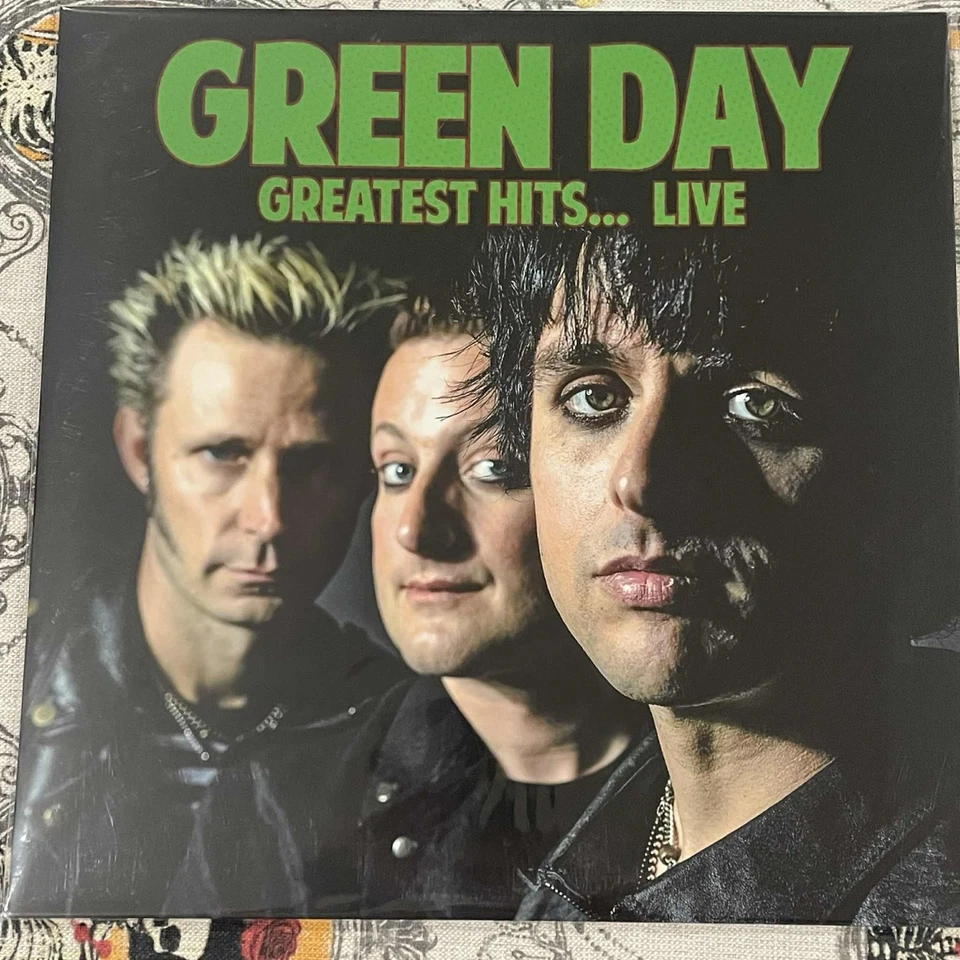 GREEN DAY - Greatest Hits Live LP Awesome & Rare Import Vinyl New, Sealed & Mint - Image 1 of 4
