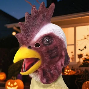 Halloween Turkey Mask Face Mask for Birthday Party Supplies Masquerade - Picture 1 of 7