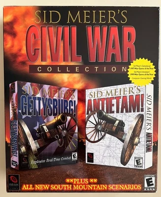 Sid Meier's Civil War Collection BIG BOX edition, 2000. Open box NEW - Image 1 of 4