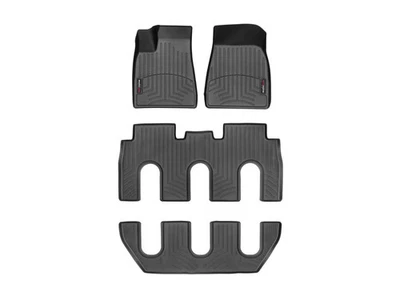 WeatherTech FloorLiner para Tesla Model X 2016-2018 - Juego completo, negro Foto 1 de 4
