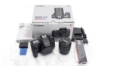 Video- und Fotokamera Canon EOS 77D Neuwertig + Restgarantie - Bild 1 von 4
