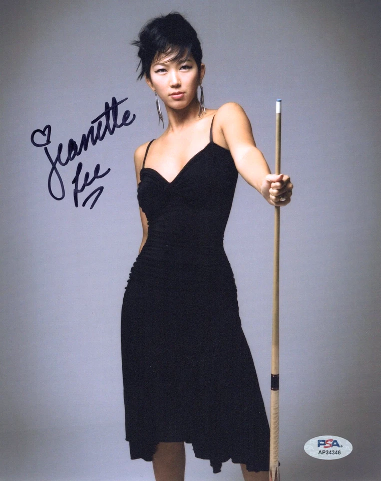 Foto autografiada firmada por Jeanette Lee The Black Widow 8x10 #5 con certificado de autenticidad PSA Foto 1 de 1