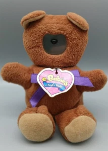 VTG 1997 OddzOn E.Babies Baby Talking Teddy Bear Electronic Interactive WORKS  - Picture 1 of 8