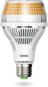 SANSI 40W 6000 Lumens Brightest LED Light Bulb,  Energy Saving for Home Workshop - Picture 1 of 21